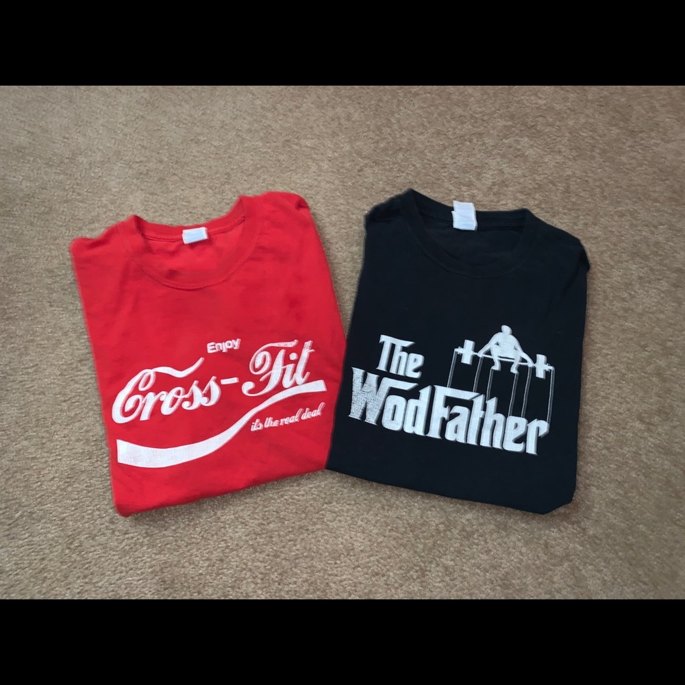 Used CrossFit shirts